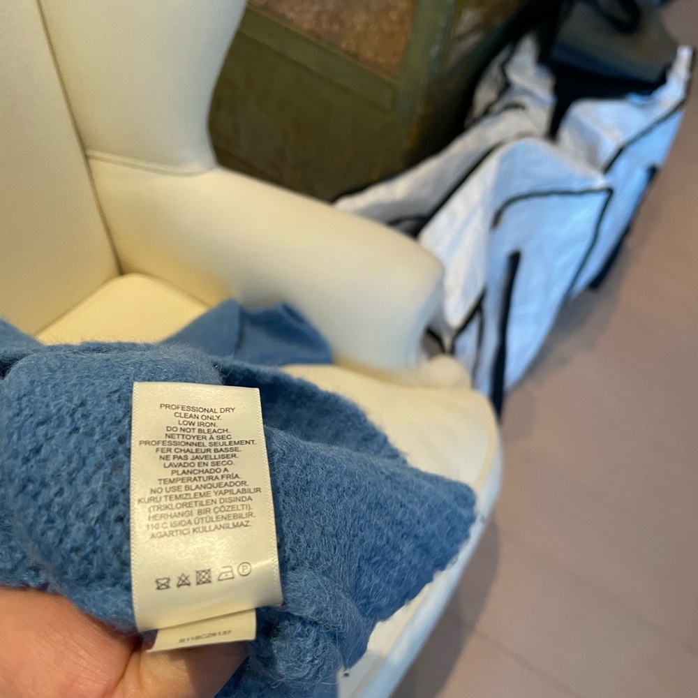 Tibi imported wool and alpaca sweater. beautiful - Picture 5 of 8